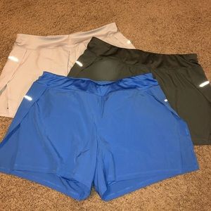 Three Avia athletic shorts